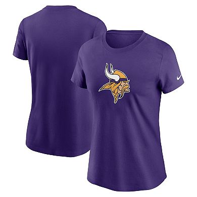 Women's Nike Purple Minnesota Vikings Primary Logo T-Shirt