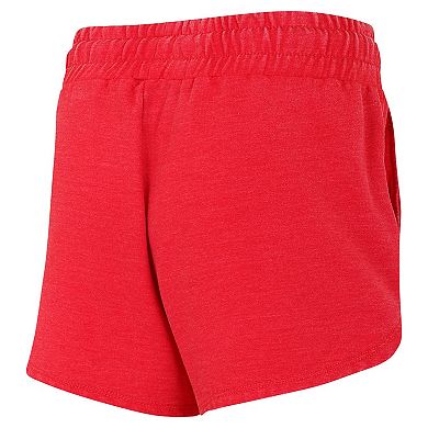 Women's Concepts Sport Red Florida Panthers Volley Fleece Shorts