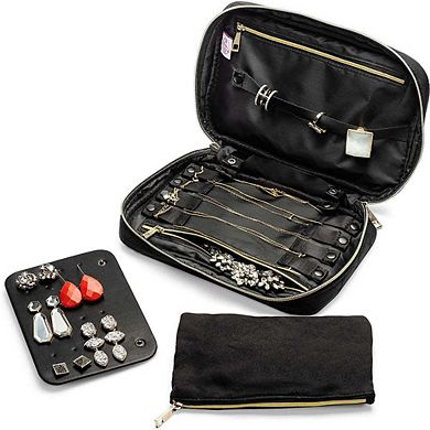 Ms. Jetsetter Travel Trio With Jewelry Case, Makeup Case, And Toiletry Bag  Travel Accessories