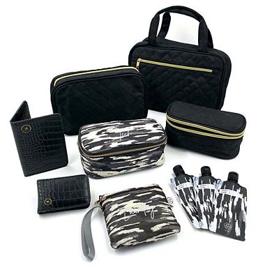 Ms. Jetsetter Travel Trio With Jewelry Case, Makeup Case, And Toiletry Bag  Travel Accessories