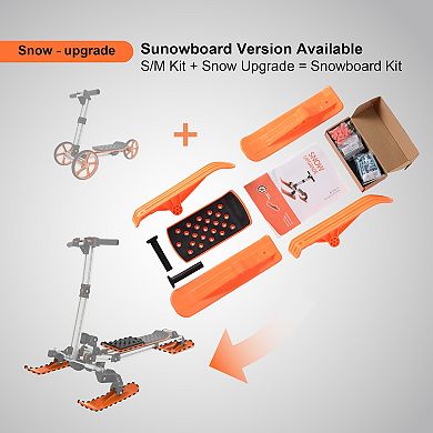 F.c Design Go-kart Snow Upgrade Kit For S/m/l Kits Enhance Performance Control And Safety