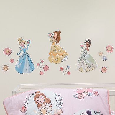 Lambs & Ivy Disney Princesses Wall Decals/stickers - Belle/tiana/cinderella
