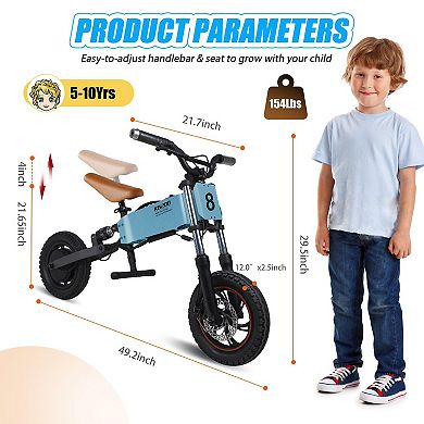F.c Design Children's Outdoor Off-road Electric Bicycle Durable Safe And Adventure-ready
