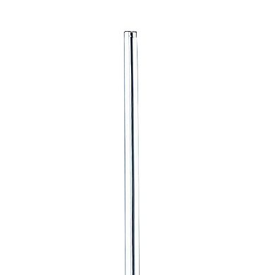 Fizo 60 Inch Floor Lamp, Led Light, Metal Base With Touch Switch, Chrome