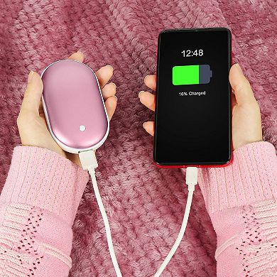 Rechargeable Pocket Warmer With 5000mah Power Bank