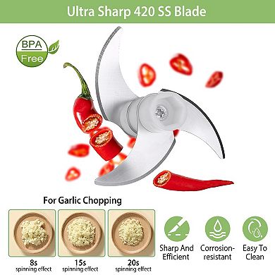 4-in-1 Handheld Electric Vegetable Cutter And Food Processor