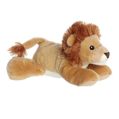 Aurora Small Brown Eco Nation Eco Softies 8" Lion Eco-friendly Stuffed Animal