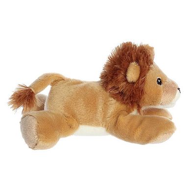 Aurora Small Brown Eco Nation Eco Softies 8" Lion Eco-friendly Stuffed Animal