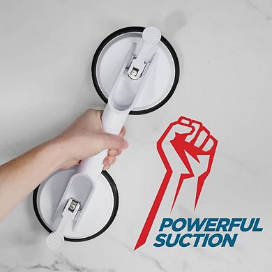Suction Grab Bar 2 Pack Safety Grab Bar Strong Hold Suction Handle For Bathroom Shower