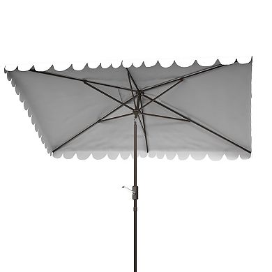 Safavieh Venice 10-ft. Rect Crank Umbrella