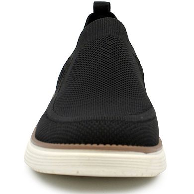 Akademiks Men's Knit Slip-On Shoes