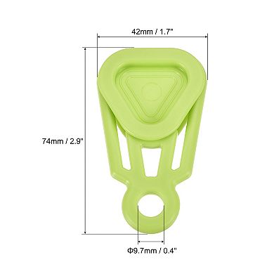 Triangle Movable Plastic Tarp Grabbers Clips For Camping Tent Awning 10pcs