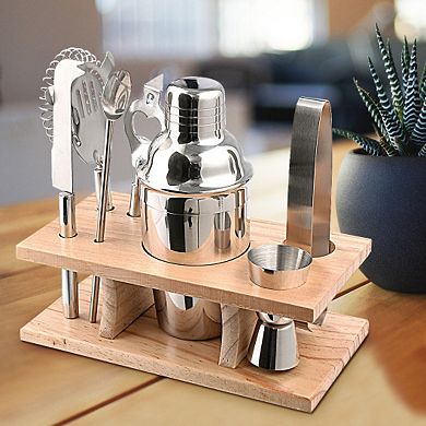 Stainless Steel Cocktail Shaker Mixer Bar Set