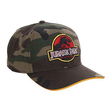 Men's Jurassic Park Camo Baseball Hat