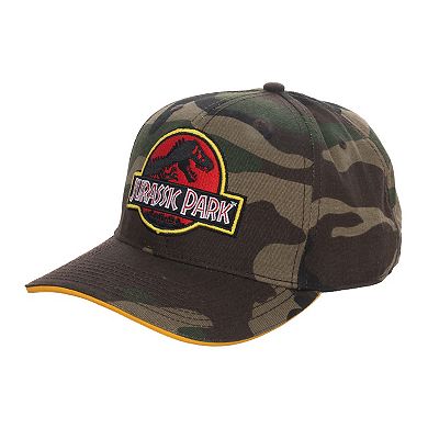 Men's Jurassic Park Camo Baseball Hat