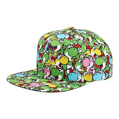 Men's Super Mario Yoshi Baseball Hat