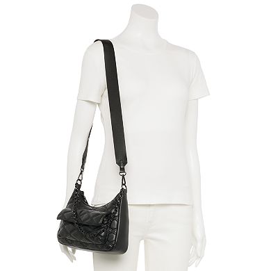 Loume Medium Top Zip Hobo Bag