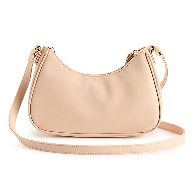 Loume Small Top-Zip Hobo Bag