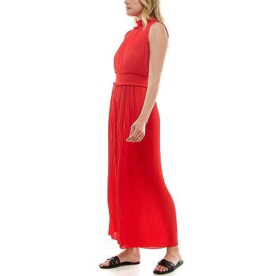 Women's Nanette Lepore Sleeveless Pleated Jumpsuit