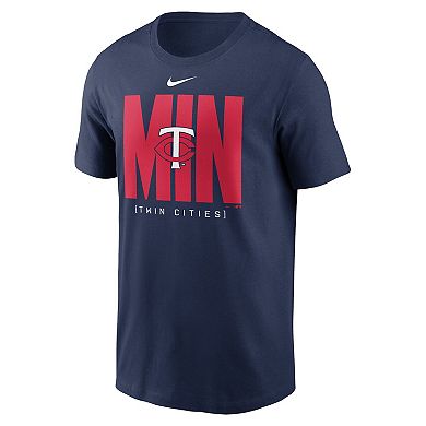 Men's Nike Navy Minnesota Twins Scoreboard T-Shirt