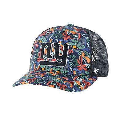 Youth '47 Navy New York Giants Jungle Gym Trucker Adjustable Hat