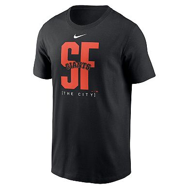 Men's Nike Black San Francisco Giants Scoreboard T-Shirt