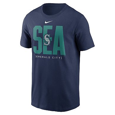 Men's Nike Navy Seattle Mariners Scoreboard T-Shirt