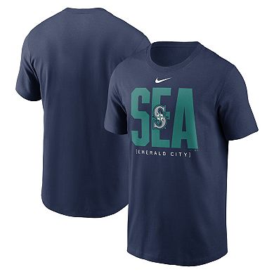 Men's Nike Navy Seattle Mariners Scoreboard T-Shirt