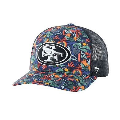 Youth '47 Navy San Francisco 49ers Jungle Gym Trucker Adjustable Hat