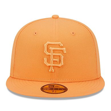 Men's New Era Orange San Francisco Giants Spring Color 59FIFTY Fitted Hat
