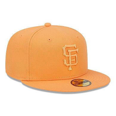 Men's New Era Orange San Francisco Giants Spring Color 59FIFTY Fitted Hat