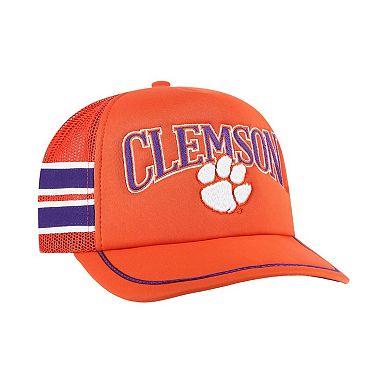 Men's '47 Orange Clemson Tigers Sideband Trucker Adjustable Hat