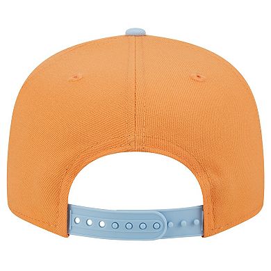 Men's New Era Orange Los Angeles Dodgers Spring Color Two-Tone 9FIFTY Snapback Hat