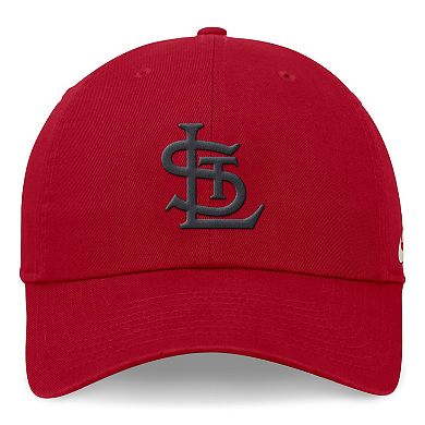 Men's Nike Red St. Louis Cardinals Rewind Cooperstown Collection Club Adjustable Hat