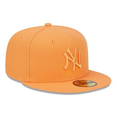 Men's New Era Orange New York Yankees Spring Color 59FIFTY Fitted Hat