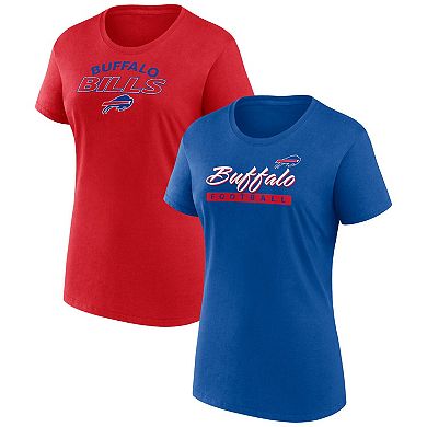 Women's Fanatics Branded Buffalo Bills Risk T-Shirt Combo Pack