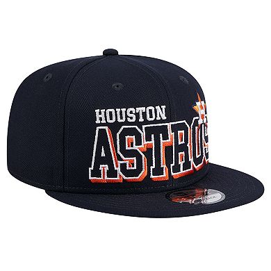 Men's New Era Navy Houston Astros Game Day Bold 9FIFTY Snapback Hat