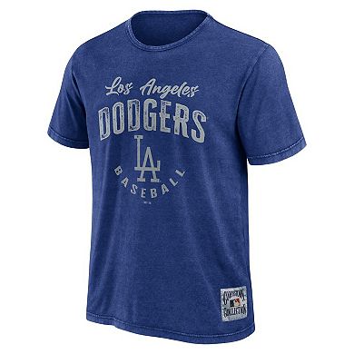 Men's Darius Rucker Collection by Fanatics Royal Los Angeles Dodgers Cooperstown Collection Washed T-Shirt