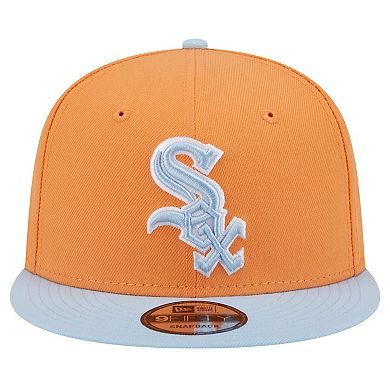 Men's New Era Orange Chicago White Sox Spring Color Two-Tone 9FIFTY Snapback Hat