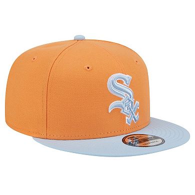 Men's New Era Orange Chicago White Sox Spring Color Two-Tone 9FIFTY Snapback Hat