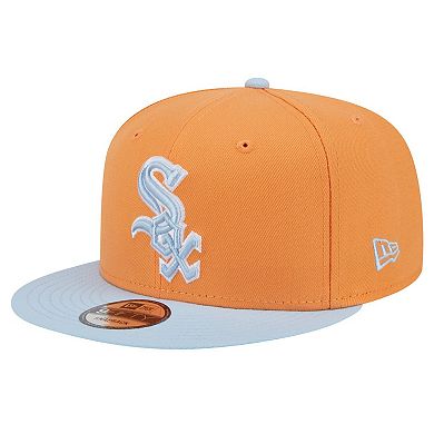 Men's New Era Orange Chicago White Sox Spring Color Two-Tone 9FIFTY Snapback Hat