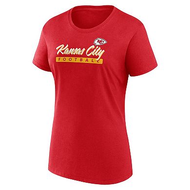 Women's Fanatics Branded Kansas City Chiefs Risk T-Shirt Combo Pack
