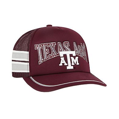 Men's '47 Maroon Texas A&M Aggies Sideband Trucker Adjustable Hat
