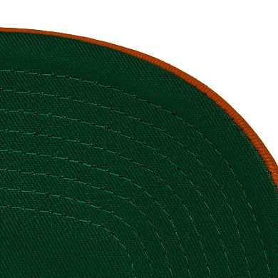 Men's Mitchell & Ness White/Orange Clemson Tigers Tail Sweep Pro Snapback Hat
