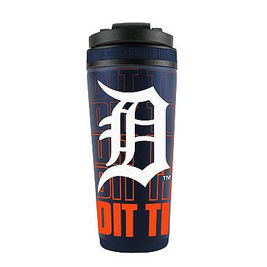 WinCraft Detroit Tigers 26oz. 4D Stainless Steel Ice Shaker Bottle