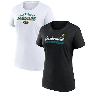 Women's Fanatics Branded Jacksonville Jaguars Risk T-Shirt Combo Pack