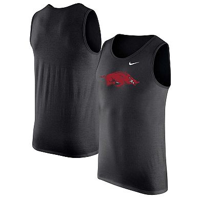 Men's Nike Black Arkansas Razorbacks Tank Top