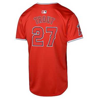 Youth Nike Mike Trout Red Los Angeles Angels Alternate Limited Player Jersey
