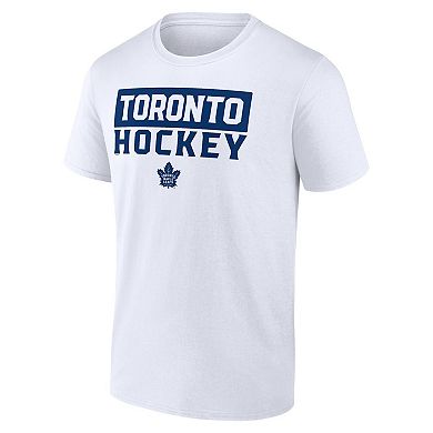 Men's Fanatics Branded Toronto Maple Leafs Serve T-Shirt Combo Pack