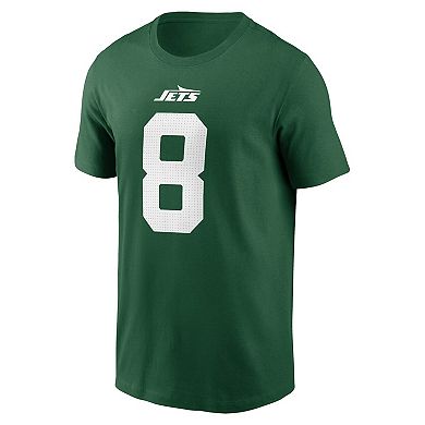 Men's Nike Aaron Rodgers Legacy Green New York Jets Name & Number T-Shirt